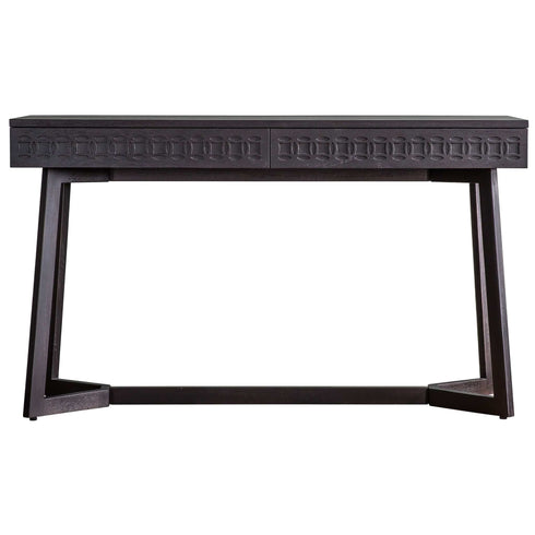 PaulaHome - Chic Charcoal Two Drawer Desk